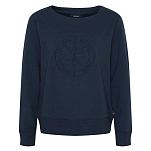 Sea ranch 23-6-100-4000-XXL Толстовка с капюшоном Jeanne Голубой Sr Navy 2XL