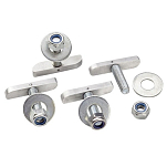 Plastimo P65843 Набор штифтов для док-станции Серебристый Silver