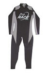 Длинный мужской гидрокостюм Lalizas Pro Race Full 40406 мокрый чёрный 4:3 мм размер M из неопрена