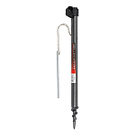 Carp expert 73750915 Поддержка зонтика Серебристый Grey / Black 39 cm