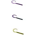 Zoom bait 11010315-UNIT Curly Tail Worms Мягкая приманка 102 Mm Многоцветный Smokin Candy