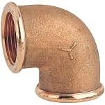 Maestrini gs30801 Соединитель 90º мама-мама Латунь Brass 8x11x17 1 1/4´´