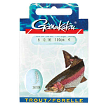 Gamakatsu 140191-00800-00020-00 Booklet Trout SPL 3610Н Палатка Крюк 0.200 Mm 60 См Серебристый Nickel 8