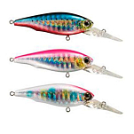 Yo-Zuri 766835 EBA Shad Slow Sinking 50 Mm 4g Многоцветный SHRH