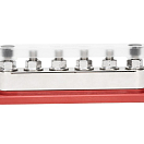 SEATEC Шинная шина / 6x M10 / красный