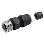 Bep marine 80-911-0053-00 NMEA 2000 Network Female Field Serviceable Connector Черный