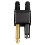 Plastimo 31445 Mercury 2 Пути Мужской Топливо разъем Black