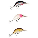 Mikado PWF-TW-4S-64 Wobbler Twilight-Yugol Воблер 40 мм 3,5 г Многоцветный 64