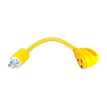 Parkpower by marinco 679-172ARV Кабельный адаптер для генератора 172ARV Желтый Yellow Female 30A Male 30A