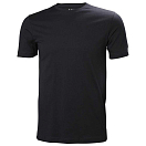 Купить Helly hansen 33995_597-L Футболка с коротким рукавом Crew Голубой Navy L 7ft.ru в интернет магазине Семь Футов