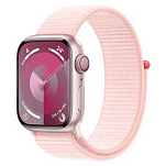 Apple MRJ13QL/A Watch Series 9 GPS+Cellular Sport Loop 41 Mm Розовый Pink / Light Pink