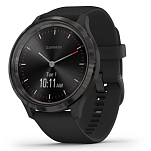 Garmin 010-02239-01 Vivomove 3 Sport Часы Черный  Black / Gunmetal