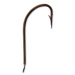 Mustad 515-BR-8-314 Classic Line Crystal Колючий Крючок С Лопатками Золотистый Bronze 8 