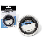 Zebco 2370015 Trophy Steel Trace 1x7 Spool Стальная Линия 15кг Черный Silver 10 m 