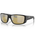Costa 06s9105-91050660 поляризованные солнцезащитные очки Tuna Alley Pro Matte Black 25x12x10 Sunrise Silver Mir 580G/CAT1