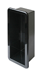 Ящик для хранения мелочей, 420х170х100 мм, черный CAN-SB NI2432