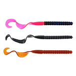 Berkley 1307481 Powerbait Power Worms 180 Mm Многоцветный Blue Fleck Firetail