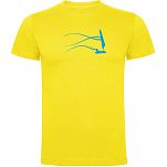 Kruskis CA65500203S239 Футболка с коротким рукавом Sail Estella Желтый Yellow M
