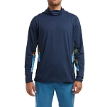 Pelagic 1015231010-NVY-XL Футболка с длинным рукавом с защитой от ультрафиолета Exo Tech Navy XL