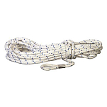 Oem marine MR080008 15 m Швартовная веревка из полиэстера  White / Blue 8 mm