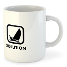 Купить Kruskis 42611K098 Problem Solution Sail Кружка 325ml Белая White 325 ml (11 oz)  7ft.ru в интернет магазине Семь Футов