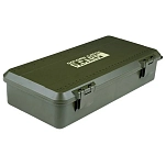Golden catch g.carp 1339225 Коробка для снастей Carp Flat Dark Green 35x18x8 34.5 x 17.5 x 7.5 cm