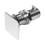 Пружинная защелка запор Flush Lock с квадратной кнопкой тип A  20шт, Osculati 38.179.41BU