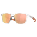 Oakley OO9430-0757-57 поляризованные солнцезащитные очки Actuator sq Бесцветный Matte Clear Prizm Rose Gold Polar/CAT3