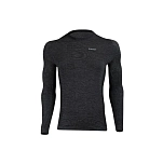 Lenz 237-10-S/M Базовый слой с длинным рукавом 1.0 Серый Carbon S-M