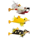 Savage gear SVS53731 Мягкий приманка 3D Suicide Duck 28g 105 mm Yellow