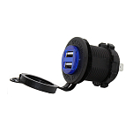 Разъем USB Skipper 5В 4,2A, врезной, без панели SK-DS2013-4.2a