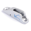 Купить Стопор щелевой с направляющим нижним роликом Clamcleat Racing Junior MK1 CL230 82x18x23мм из алюминия для тросов Ø3-6мм 7ft.ru в интернет магазине Семь Футов
