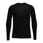 Odlo 188142-15000-XXL Базовый слой с длинным рукавом Performance Light Черный Black 2XL