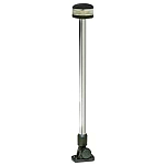Seachoice 50-02881 Сложите полюс Led Свет Серебристый Grey 61 cm 