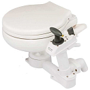 Купить Johnson pump 80-47625-01 Super Compact Ручной туалет  White 610 x 460 x 410 mm 7ft.ru в интернет магазине Семь Футов