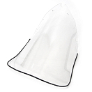 Купить Стекло ветровое Полиуретан 50-44-446HPc 510x2мм из монолитного поликарбоната для снегохода BRP 7ft.ru в интернет магазине Семь Футов