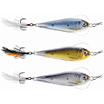 Live target FSJ60SK211 Flutter Shad Jigging Ложка 65 mm 21g Серебристый Glow / Black