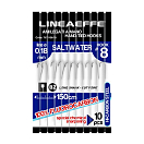 Купить Lineaeffe 7671108/16 Nylon Salt Water Связанные Крючки 0.160 Mm Черный Black 8  7ft.ru в интернет магазине Семь Футов
