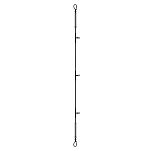 Expert predator 60020 Снасть Competition Surfcasting 180 cm Серебристый Grey 0.350 mm
