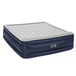 Bestway 67692 двуспальная надувная кровать со встроенным насосом Double 203x193x56 cm Бесцветный Multicolour 203x193x56 cm