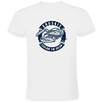 Kruskis CA65500501C058 Футболка с коротким рукавом Lobster Белая White 2XL
