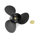 Купить Винт гребной трёхлопастной Solas Amita 3 1111-093-08 Ø234,95мм(9,25") шаг 8" правостороннее вращение из алюминия с резиновой втулкой для лодочных моторов Mercury/Mariner/Force 6-15л.с. 7ft.ru в интернет магазине Семь Футов