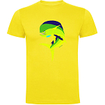 Kruskis CA65500103K030 Футболка с коротким рукавом Jumping Dorado Желтый Yellow S