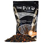 The one fishing 98268-034 Mix Scopex 800g Пеллеты Золотистый Multicolour 1.5-4 mm