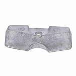 Super marine ANO277 Yamaha 2-6HP Цинковая пластина Анод  Grey 60 x 34 x 8.5 mm