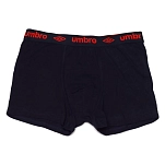 Umbro 716-ASS-Navy/Dark Orange-L трусы-боксёры Cotton Черный  Navy / Dark Orange L