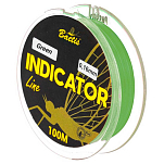 Baetis BAILFG16 Indicator 100 M Нахлыстовая Леска Зеленый Green 0.160 mm 