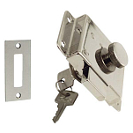 Plastimo 408191 Прямой замок  Silver 20 mm