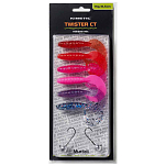 Kinetic KS05602 Twister CT Мягкая Приманка 85 Mm 15g Многоцветный Dark Cloud Mix