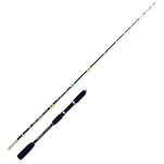 Lineaeffe 2242018 Squiddy XL 2 Стержень Для Яиц Серебристый Green / Yellow 1.80 m 
